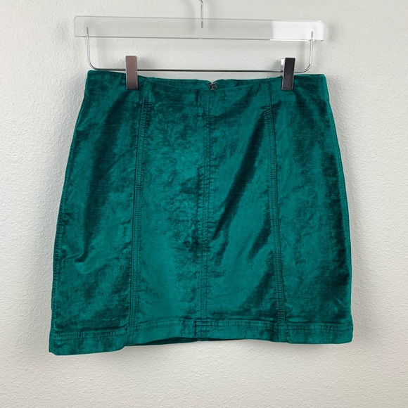 Free People Modern Femme Velvet Mini Skirt - Picture 3 of 7